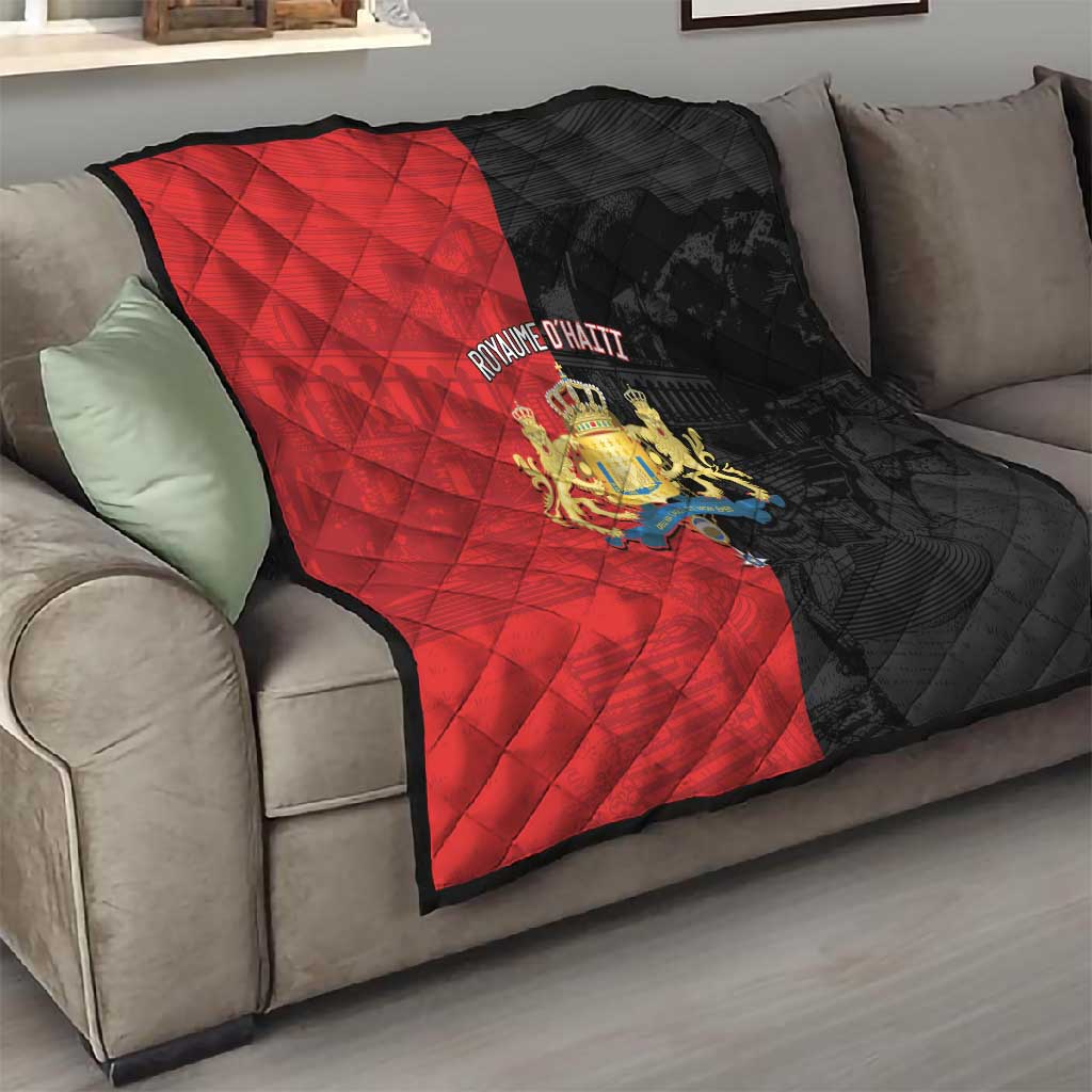 Kingdom of Haiti Quilt Sans-Souci Palace Flag Style - African Pride