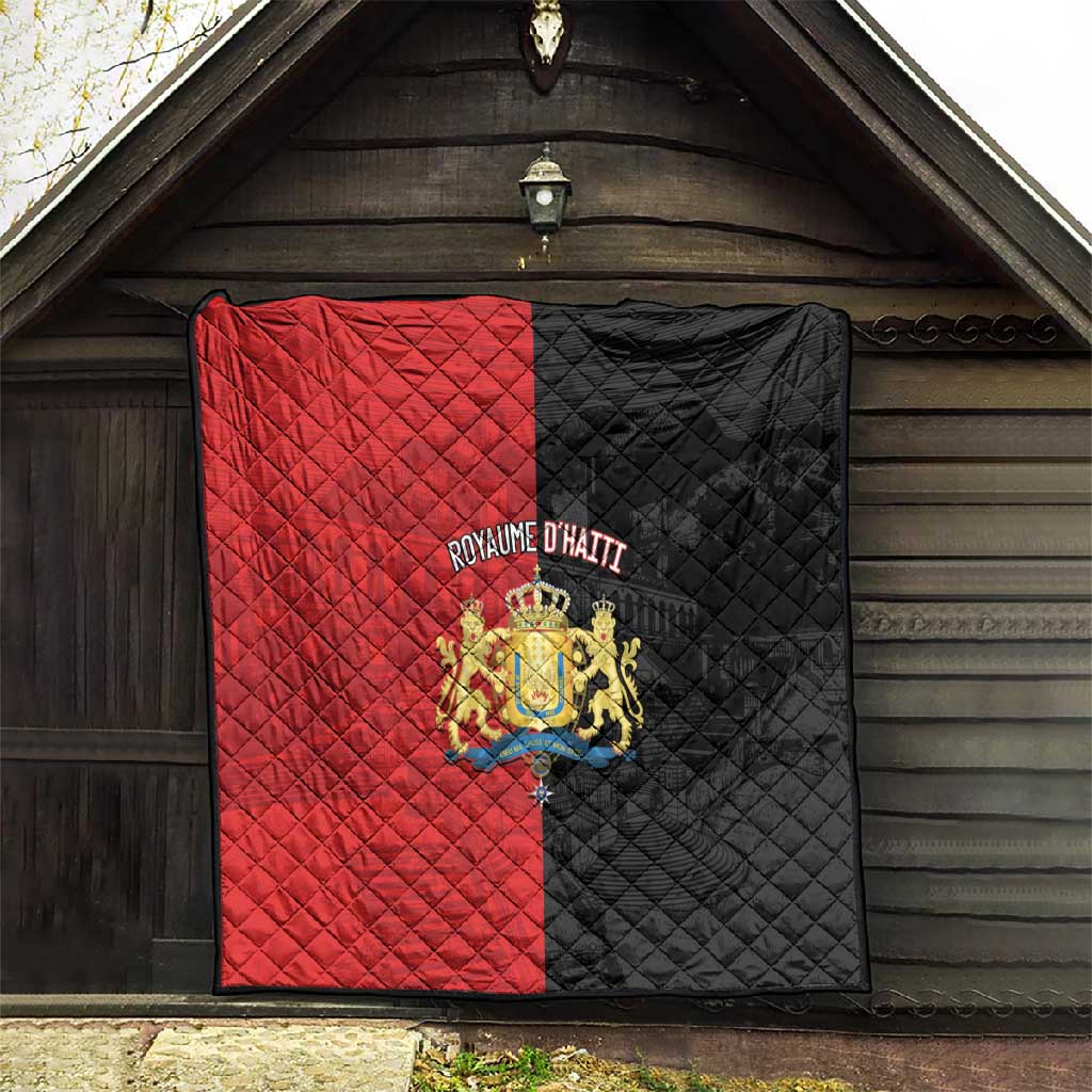 Kingdom of Haiti Quilt Sans-Souci Palace Flag Style - African Pride