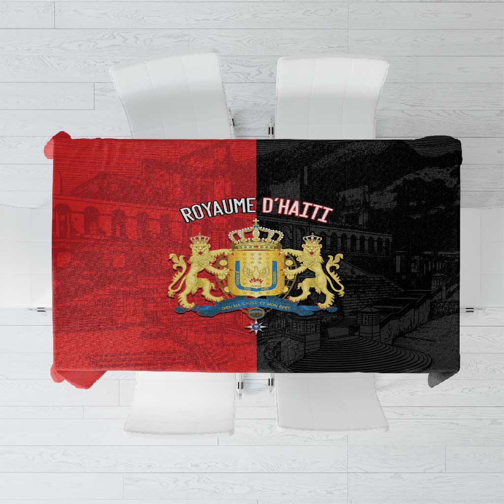 Kingdom of Haiti Tablecloth Sans-Souci Palace Flag Style - African Pride