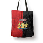 Kingdom of Haiti Tote Bag Sans-Souci Palace Flag Style - African Pride