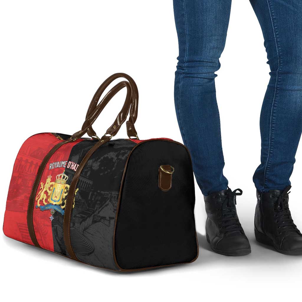Kingdom of Haiti Travel Bag Sans-Souci Palace Flag Style - African Pride