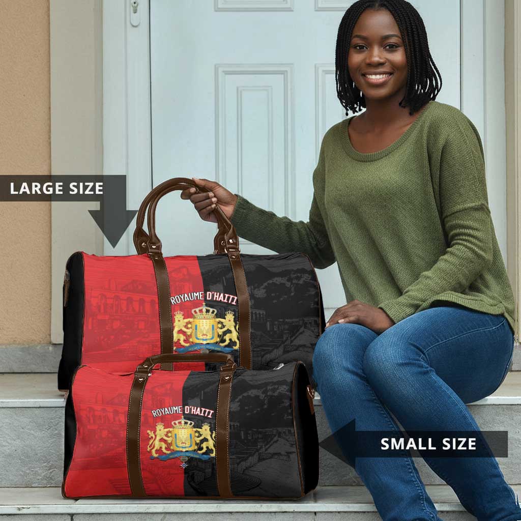 Kingdom of Haiti Travel Bag Sans-Souci Palace Flag Style - African Pride