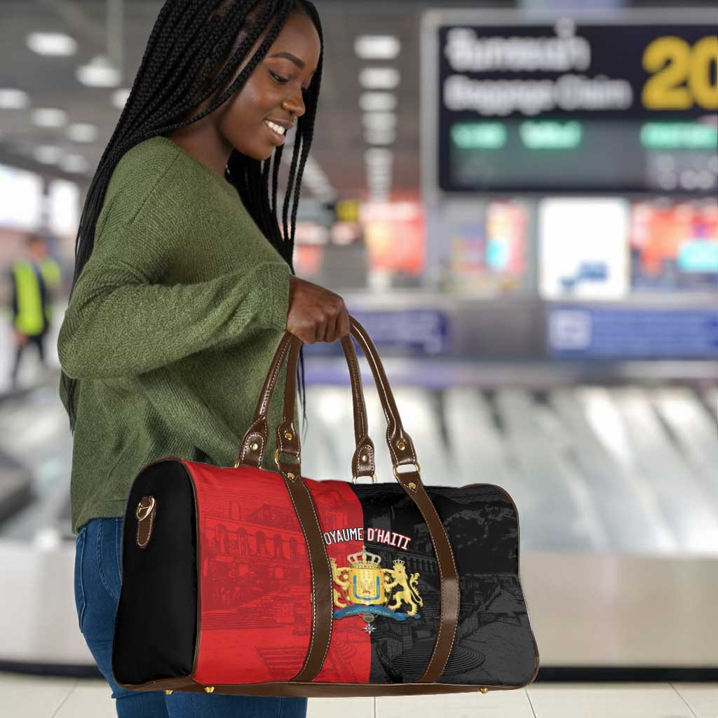 Kingdom of Haiti Travel Bag Sans-Souci Palace Flag Style - African Pride