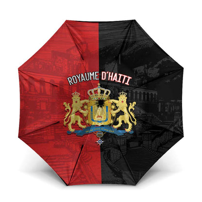 Kingdom of Haiti Umbrella Sans-Souci Palace Flag Style - African Pride