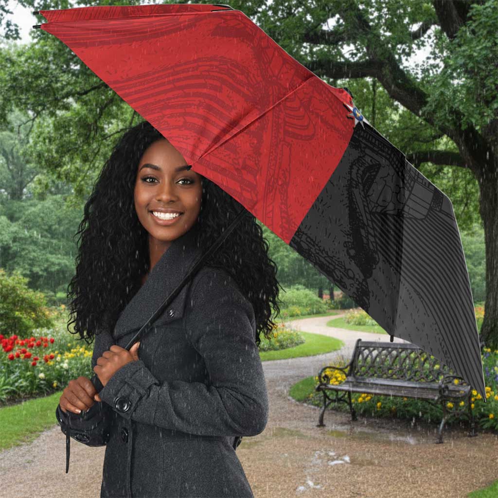 Kingdom of Haiti Umbrella Sans-Souci Palace Flag Style - African Pride