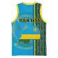 Personalised 1 July Independence Day Rwanda Basketball Jersey African Imigongo Happy 61st Anniversary LT14