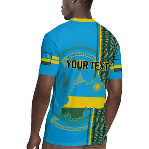 Personalised 1 July Independence Day Rwanda Rugby Jersey African Imigongo Happy 61st Anniversary