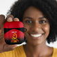 Angola Basketball Custom AirPods Case Go Champions Angolan