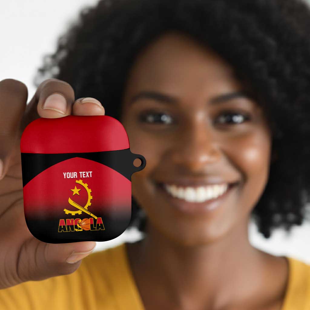 Angola Basketball Custom AirPods Case Go Champions Angolan