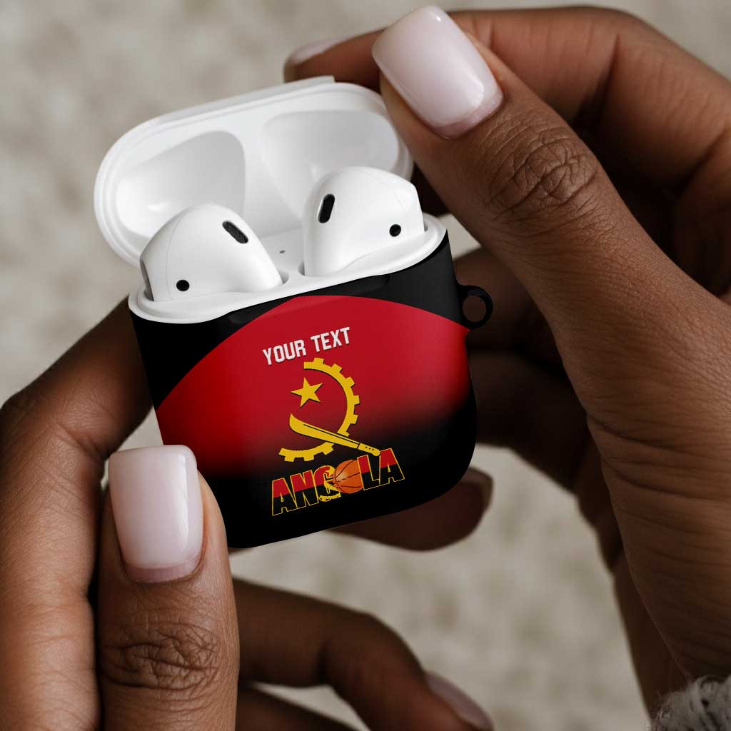 Angola Basketball Custom AirPods Case Go Champions Angolan
