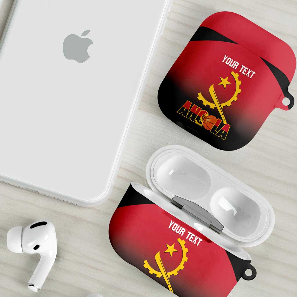 Angola Basketball Custom AirPods Case Go Champions Angolan