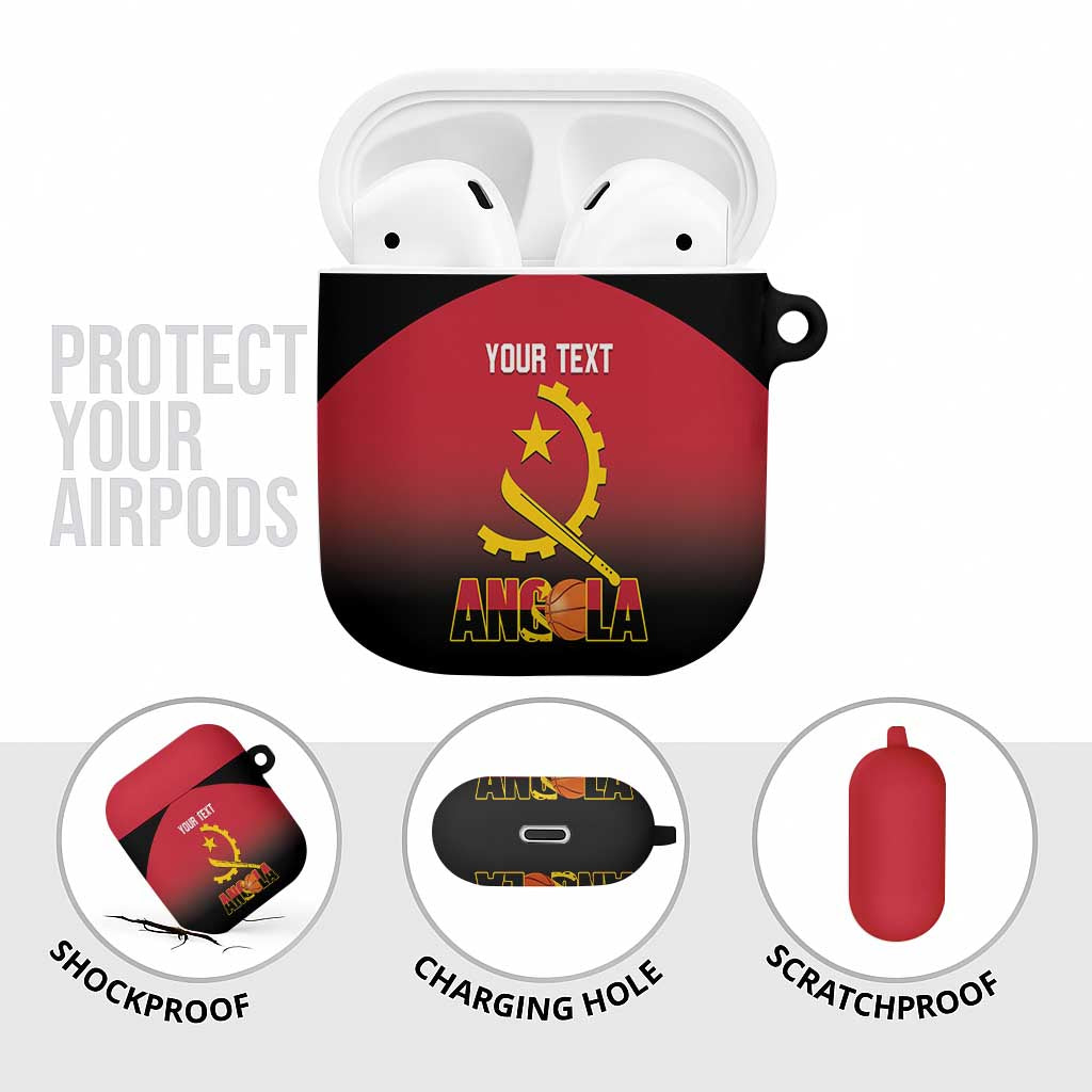 Angola Basketball Custom AirPods Case Go Champions Angolan