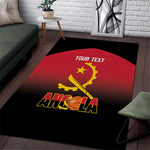 Afro Basketball Custom Angola Area Rug Go Champions Angolan - African Pride
