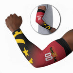 Angola Basketball Custom Arm Sleeves Go Champions Angolan