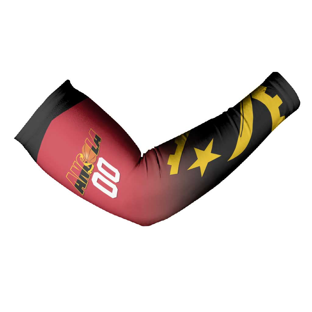 Angola Basketball Custom Arm Sleeves Go Champions Angolan