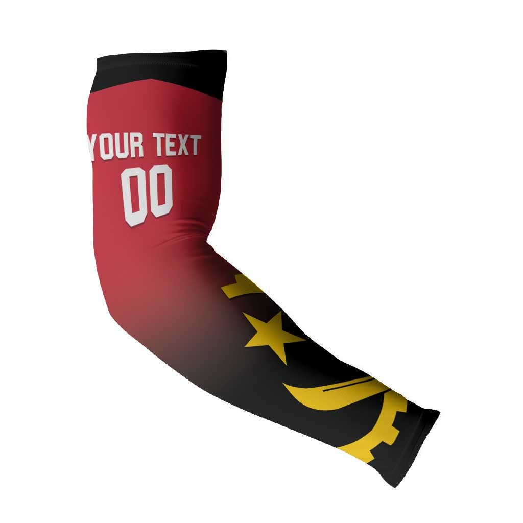 Angola Basketball Custom Arm Sleeves Go Champions Angolan