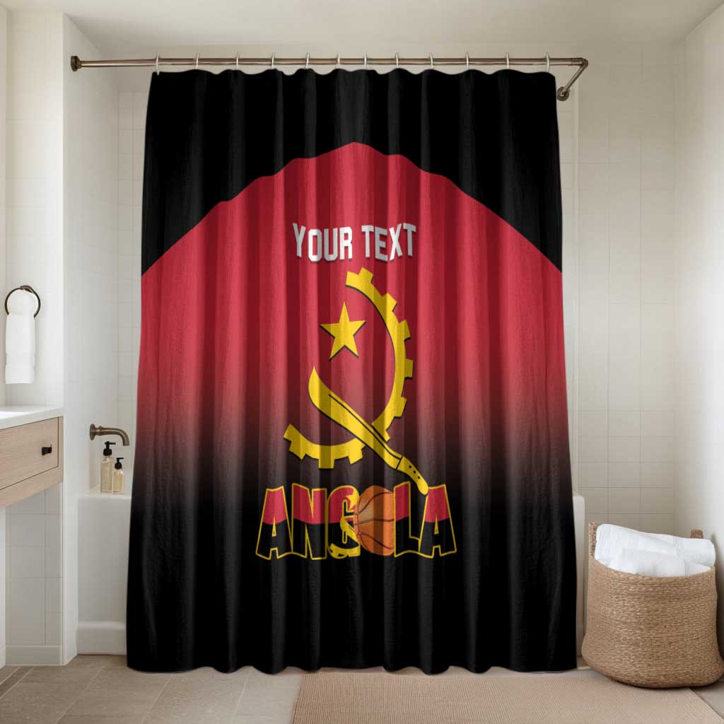 Angola Basketball Custom Bathroom Set Go Champions Angolan