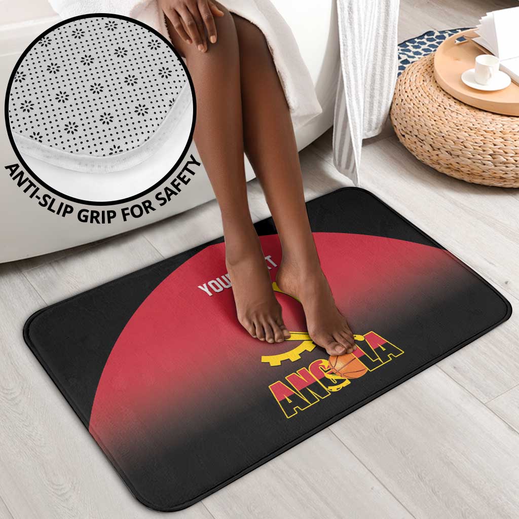 Angola Basketball Custom Bathroom Set Go Champions Angolan