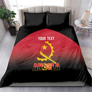 Afro Basketball Custom Angola Bedding Set Go Champions Angolan - African Pride