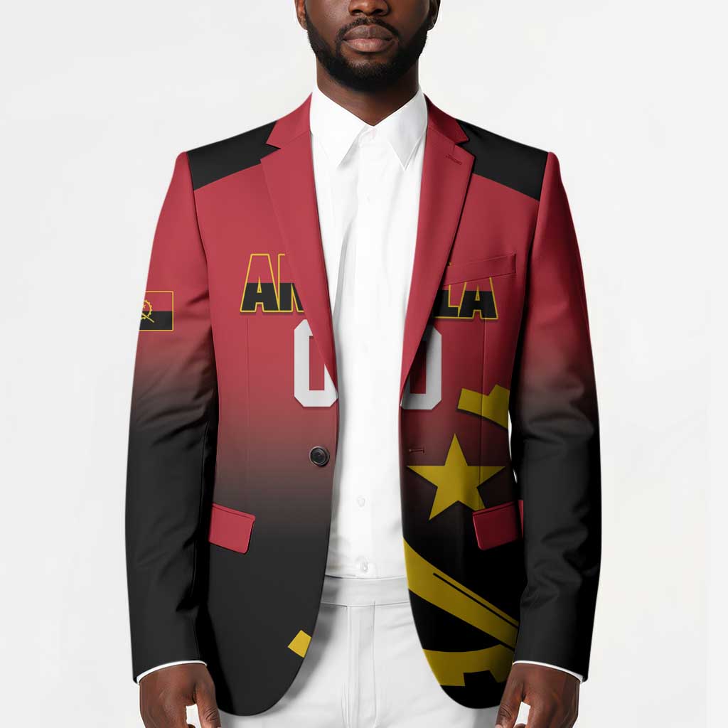 Angola Basketball Custom Blazer Go Champions Angolan