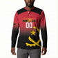 Angola Basketball Custom Button Sweatshirt Go Champions Angolan