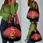 Afro Basketball Custom Angola Grocery Bag Go Champions Angolan - African Pride