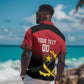 Afro Basketball Custom Angola Hawaiian Shirt Go Champions Angolan - African Pride