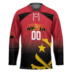 Angola Basketball Custom Hockey Jersey Go Champions Angolan