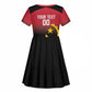 Afro Basketball Custom Angola Kid Short Sleeve Dress Go Champions Angolan - African Pride