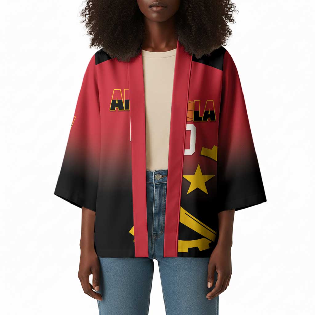 Angola Basketball Custom Kimono Go Champions Angolan