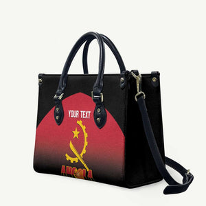 Angola Basketball Custom Leather Bag Go Champions Angolan