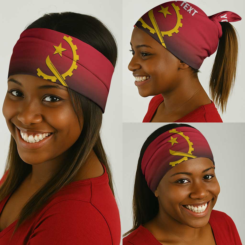 Afro Basketball Custom Angola Neck Gaiter Go Champions Angolan LT14