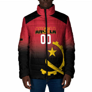 Angola Basketball Custom Padded Jacket Go Champions Angolan