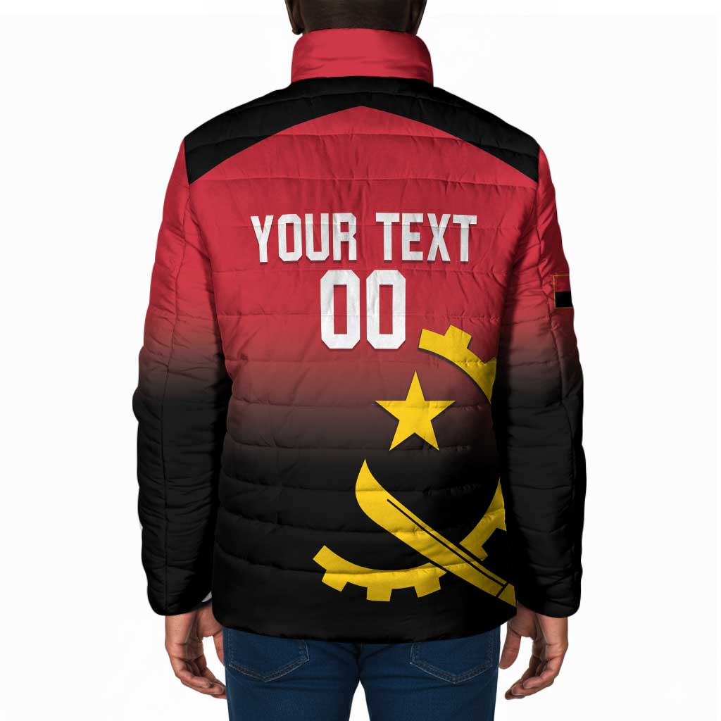 Angola Basketball Custom Padded Jacket Go Champions Angolan