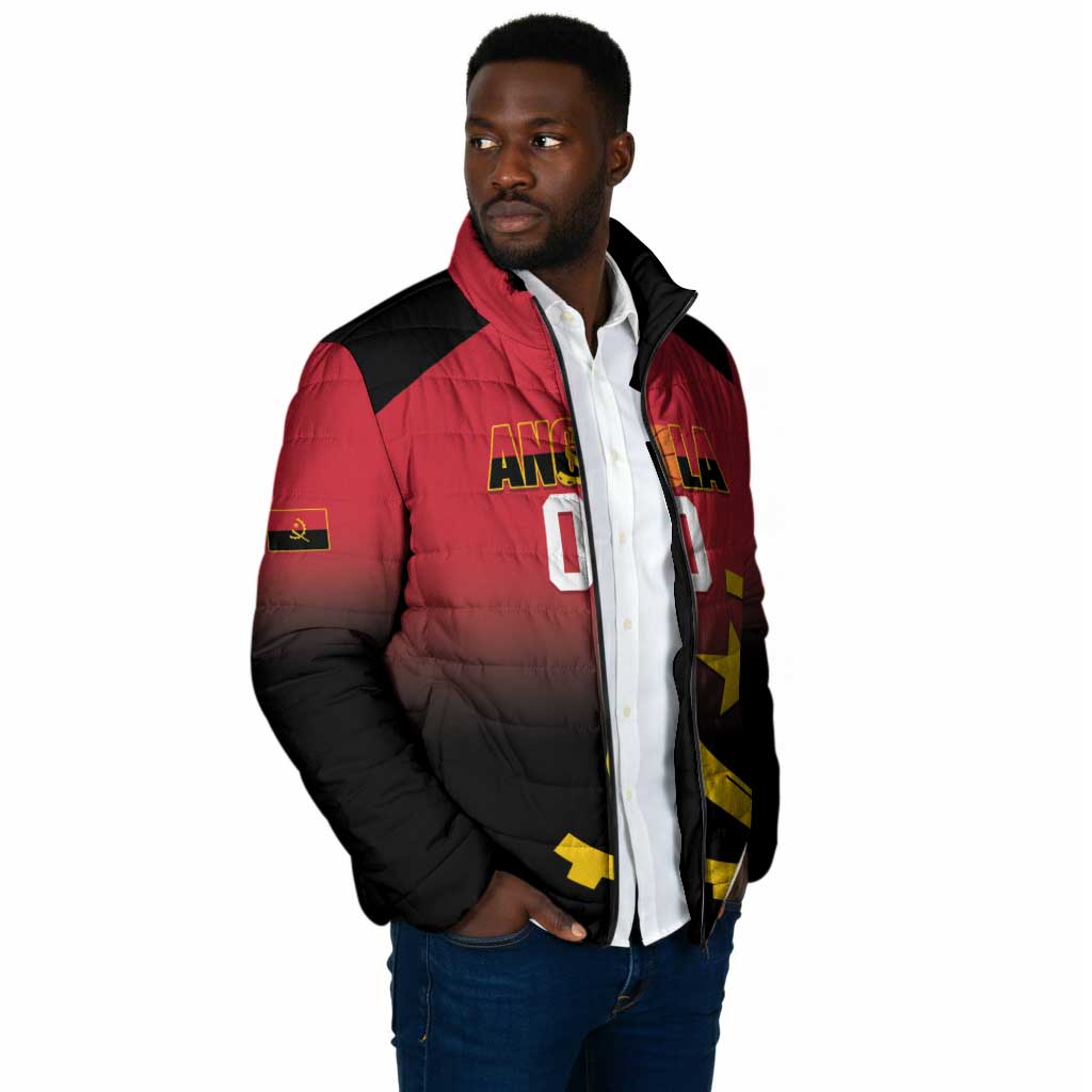 Angola Basketball Custom Padded Jacket Go Champions Angolan
