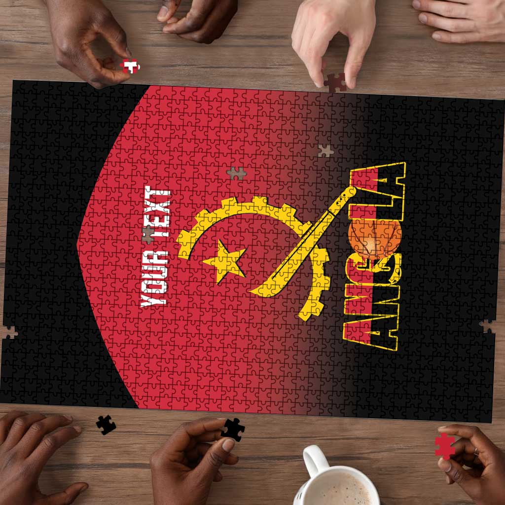 Angola Basketball Custom Puzzle Go Champions Angolan