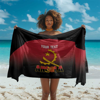 Afro Basketball Custom Angola Sarong Go Champions Angolan - African Pride