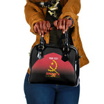 Afro Basketball Custom Angola Shoulder Handbag Go Champions Angolan - African Pride