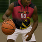 Afro Basketball Custom Angola Sleeveless Zip Hoodie Go Champions Angolan - African Pride