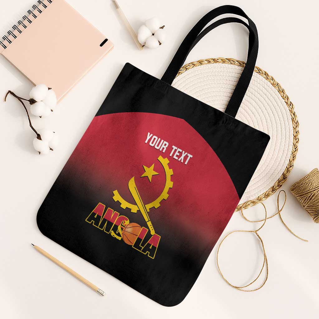Angola Basketball Custom Tote Bag Go Champions Angolan