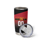 Afro Basketball Custom Angola Tumbler Cup Go Champions Angolan - African Pride