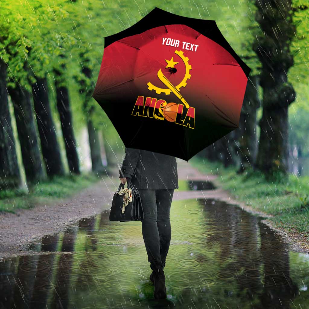 Angola Basketball Custom Umbrella Go Champions Angolan