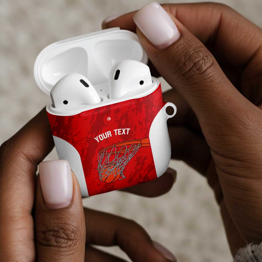 Tunisia Basketball Custom AirPods Case Go Champions Eagles of Carthage