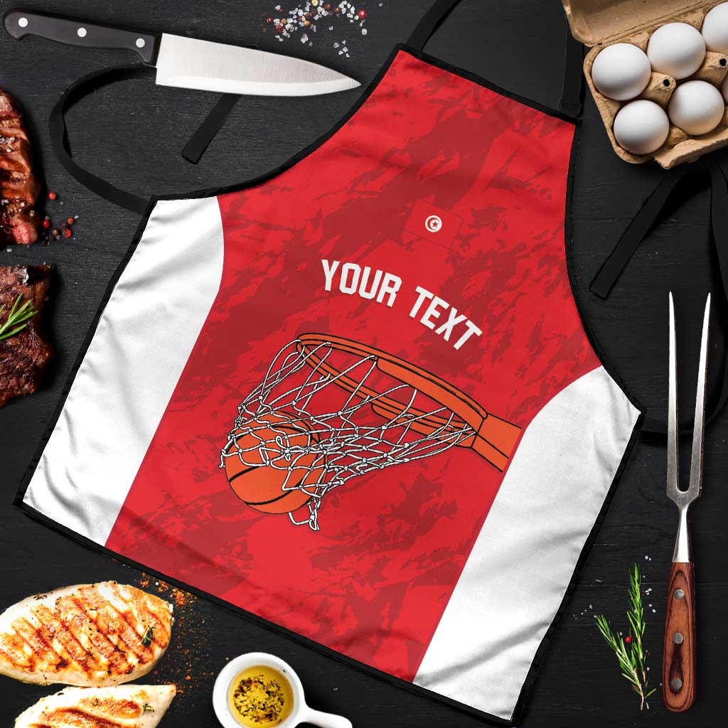 Tunisia Basketball Custom Apron Go Champions Eagles of Carthage