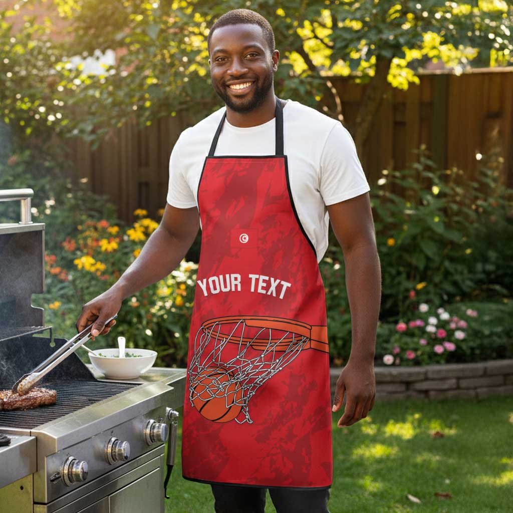 Tunisia Basketball Custom Apron Go Champions Eagles of Carthage