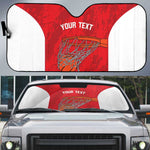 Tunisia Basketball Custom Auto Sun Shade Go Champions Eagles of Carthage