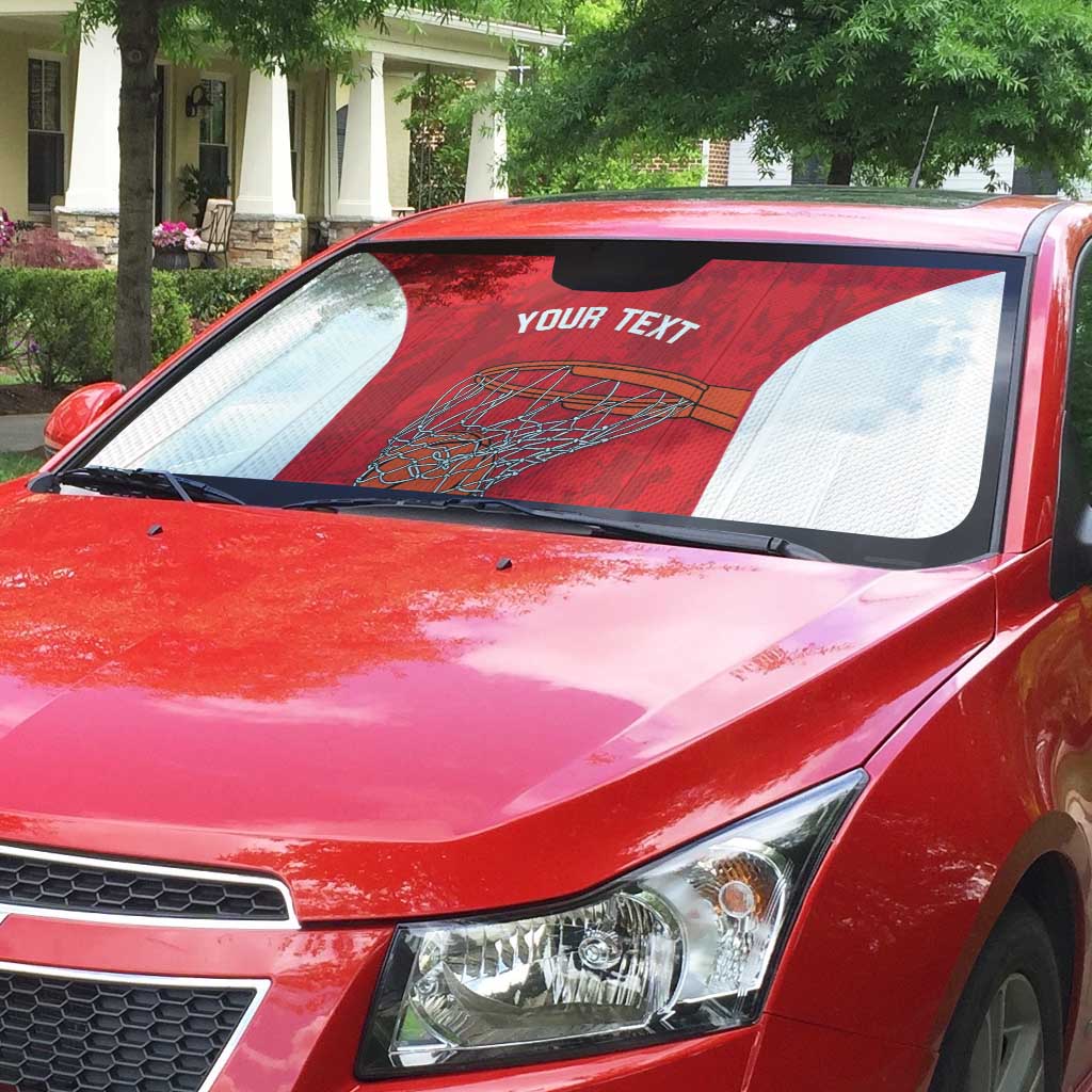 Tunisia Basketball Custom Auto Sun Shade Go Champions Eagles of Carthage