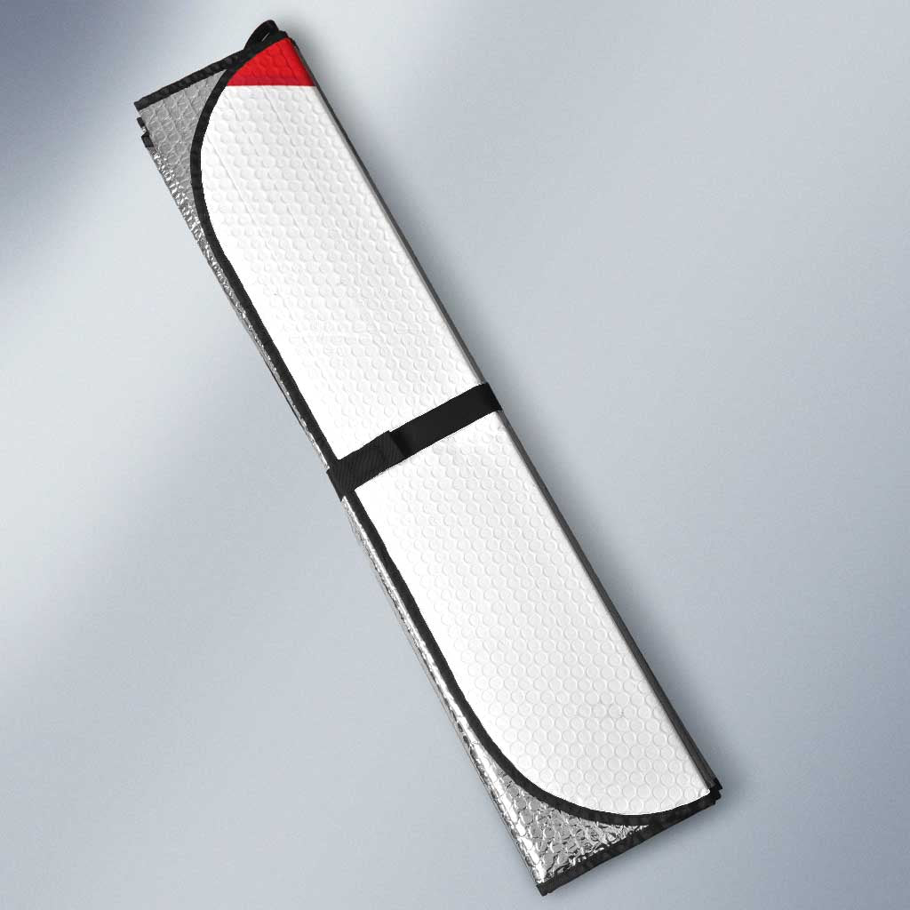Tunisia Basketball Custom Auto Sun Shade Go Champions Eagles of Carthage