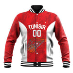 Afro Basketball Custom Tunisia Baseball Jacket Go Champions Eagles of Carthage - African Pride