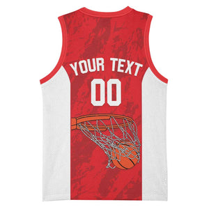 Afro Basketball Custom Tunisia Basketball Jersey Go Champions Eagles of Carthage LT14